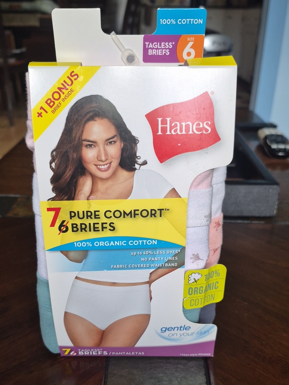 Ladies Hanes Briefs 7 Pack New. Various Colors